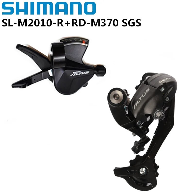 SHIMANO ALTUS SL-M2010 RD-M2000 RD-M370 9S 9v 1X9 Speed MTB Bike Transmission Shifter Lever And Rear Derailleur Switch Groupset