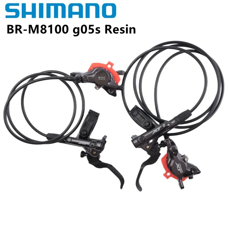 Shimano M8100 M8000 Brake Right Front 800MM Right Rear 1450MM Split Brake 1PCS Bh90 Cable With J05A J03A Pads Brake For MTB Bike