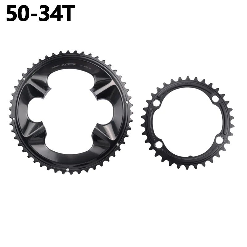 Shimano 105 R7100 12Speed Chainring 50T 34T 50-34T 12s For R7100 R8100 Road Bike Bicycle Original Crown