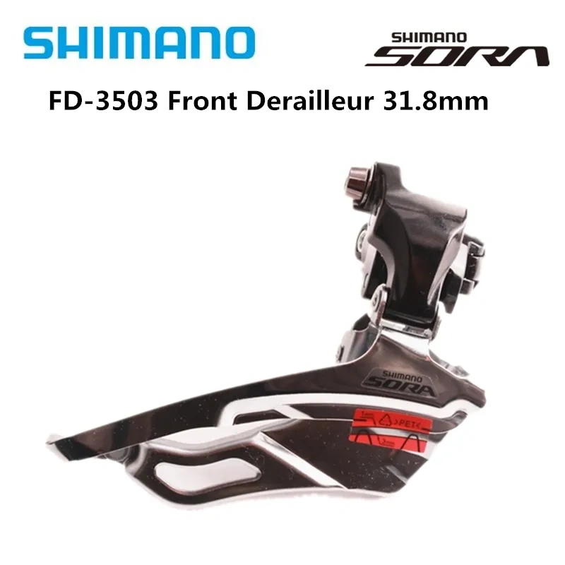 SHIMANO SORA 3503 Claris 2403 Road Bike Bicycle Front Derailleur Folding Car Bike Parts Switch 3X9 3x8Speed Original Derailleur