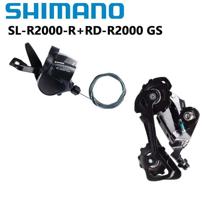 SHIMANO Claris R2000 8s SL-R2000 2400 RD-R2000 SS/GS Right Shift Lever Rear Derailleur Flat Bar Road Bike Bicycle Accessories