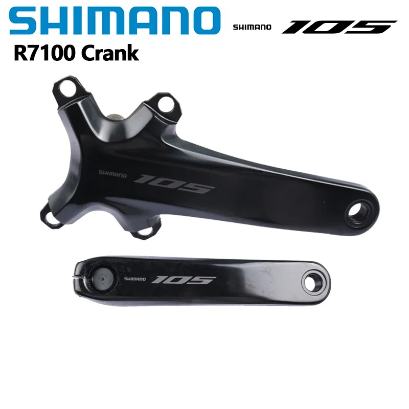 Shimano 105 R7100 Crank 12speed Left Side Right Side 170mm/172.5mm/175mm HOLLOWTECH II For Road Bike Bicycle Crank Original