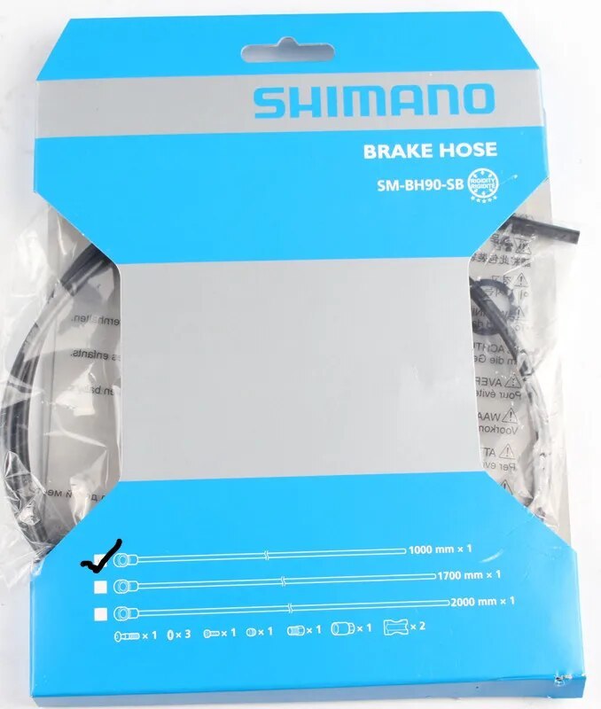 Shimano SM-BH90-SB SM-BH90-SS Brake Hose M395 M596 M615 M8000 M9000 XT XTR Disc Brake Hose Kit 1000mm 1700mm bh90-ss bh-90-sb