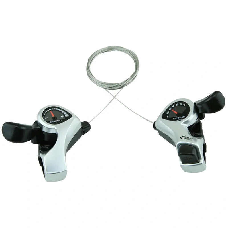 Shimano Tourney TX50 Thumb Shifter Gear Lever 3 6 7 18 21 Speed MTB For Mountain Bike Thumb Shifter Plus