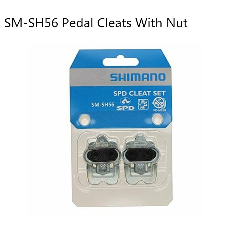 SHIMANO SPD SM SH51 SH56 Pedal Cleats Plate Bike Float Mountain Bicycle Cleats SH51 SH56 M520 M540 M8000 M8020 Original Shimano