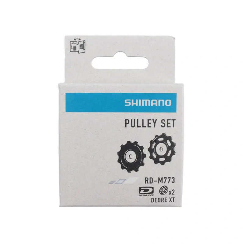 Shimano XT DYNA-SYS High Grade PULLY SET Suitable For RD-M773 Guide and Tension RD-M773 Set