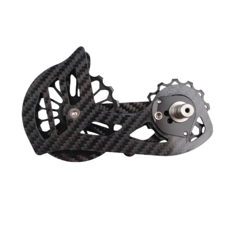 Bicycle Carbon Fiber Ceramic Rear Derailleur 17T Pulley Guide Wheel For Shimano 6800 R7000 R8000 R9100 R9000 Bike Accessories