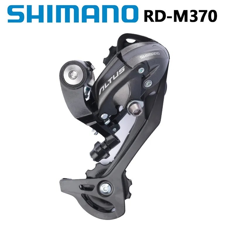 Shimano ALTUS M370 Rear Derailleur SGS 9s FD M370 31.8mm Clamp 3x9 Speed Bicycle Derailleur For MTB Mountain Bike Bicycle Part