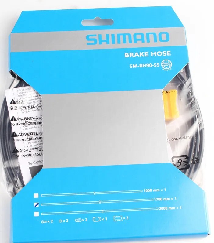 Shimano SM-BH90-SB SM-BH90-SS Brake Hose M395 M596 M615 M8000 M9000 XT XTR Disc Brake Hose Kit 1000mm 1700mm bh90-ss bh-90-sb