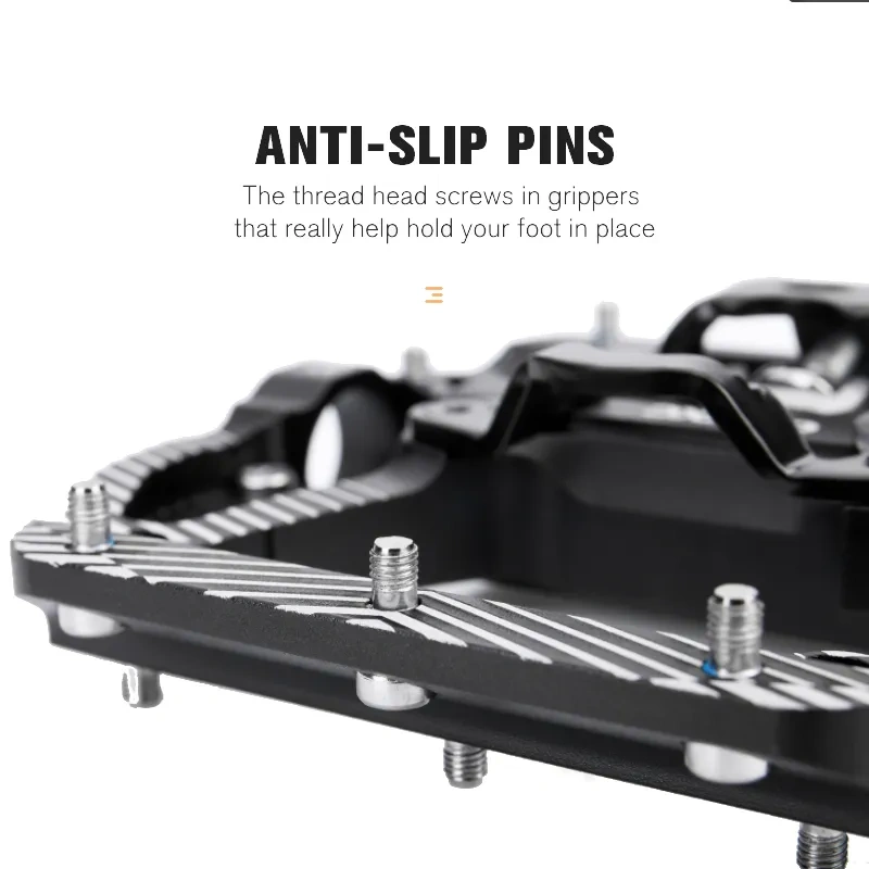 CXWXC CX-150 Bicycle Pedal Dual Function Platform Flat/Clipless Mountain Bike Pedal SPD Cleats 3 Sealed Bearings Road Bike BMX