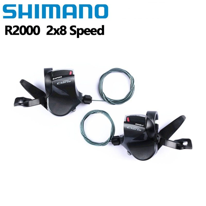 Shimano Claris R2000 2400 Shifter 2x8 3x8 Speed Road Bike Shifter Lever SL-R2000 Shift 2s 3s 8s Original Bicycle Accessories