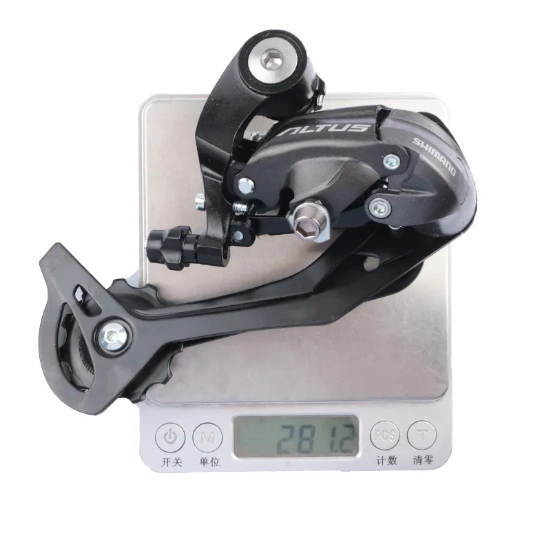 Shimano ALTUS M370 Rear Derailleur SGS 9s FD M370 31.8mm Clamp 3x9 Speed Bicycle Derailleur For MTB Mountain Bike Bicycle Part
