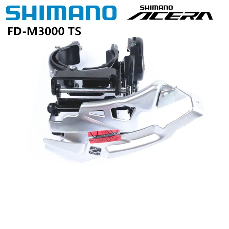 Shimano Acera M3000 3X9s Bike Bicycle Front Derailleur Top Swing Dual Pull 34.9mm