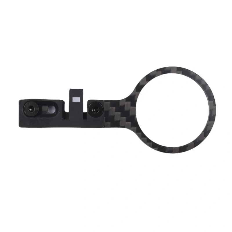 Di2 Controller Bracket EW90A EW90B Carbon Fiber Nylon Inner Diameter 28.6mm 31.8mm 1PCS 0 ° Bracket For Shimano EW90A/B