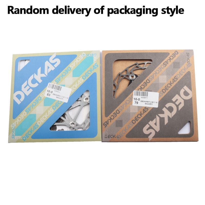 DECKAS Ultra light MTB Mountain Bike Brake Disc Float Floating Pads 160mm 180mm 6 Bolt Rotors Parts Bicycling Accessories