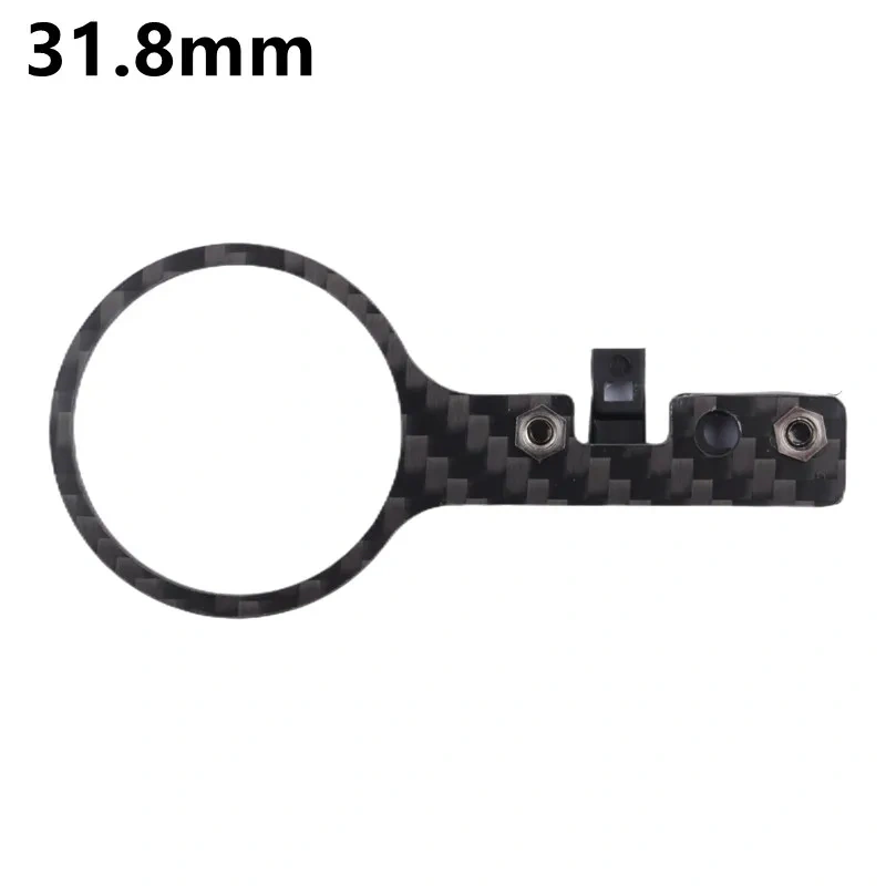 Di2 Controller Bracket EW90A EW90B Carbon Fiber Nylon Inner Diameter 28.6mm 31.8mm 1PCS 0 ° Bracket For Shimano EW90A/B