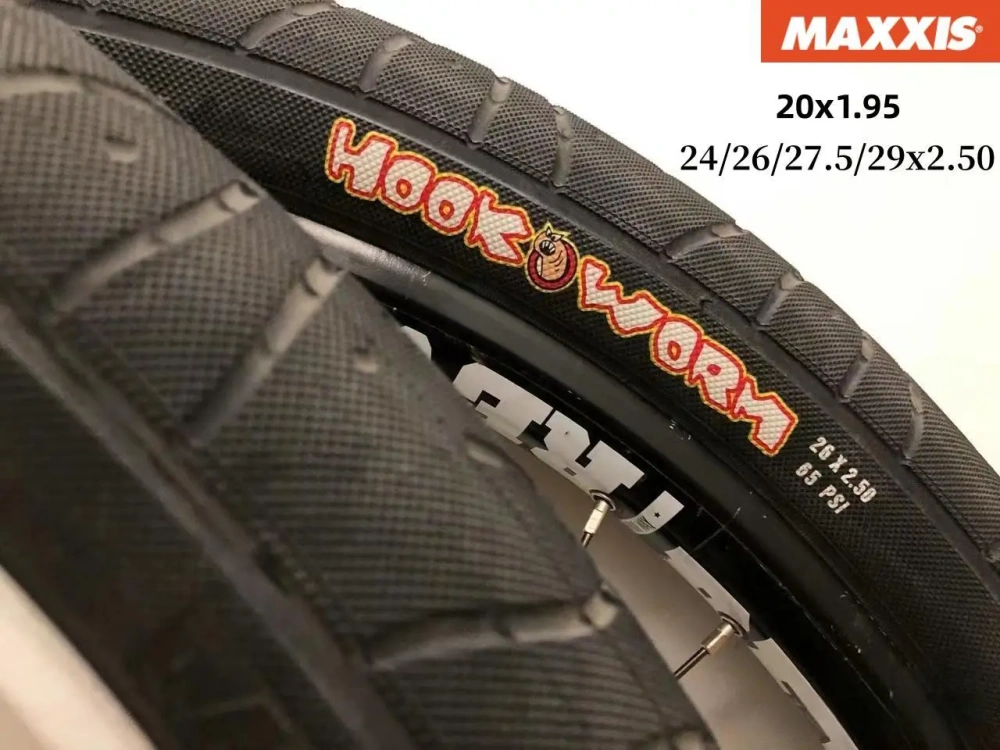 MAXXIS HOOKWORM Original Rrban Assault Tire For Cargo Bikes Pedicabs FLAT/PARK/STREET/VERT Bicycle Tyre BMX Bike Tires