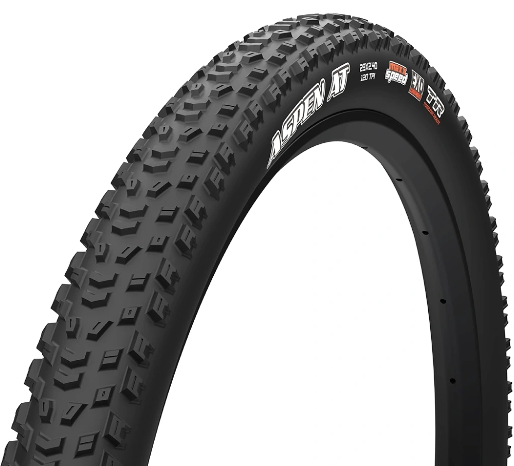 MAXXIS New ASPEN AT Mountain Bike Tires Anti Puncture Folding Tubeless Bike Tire 29x2.4 32x2.4 E50 For LOOSE XC (CROSS COUNTRY)