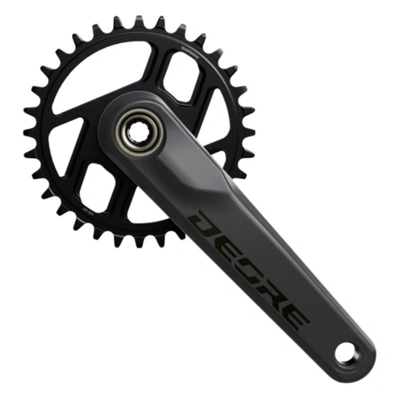 SHIMANO NEW DEORE M6200 Crankset 1x12 Speed 165mm 170mm 175mm 30T 32T Chainring Bicycle Parts Original Crank For MTB Bike