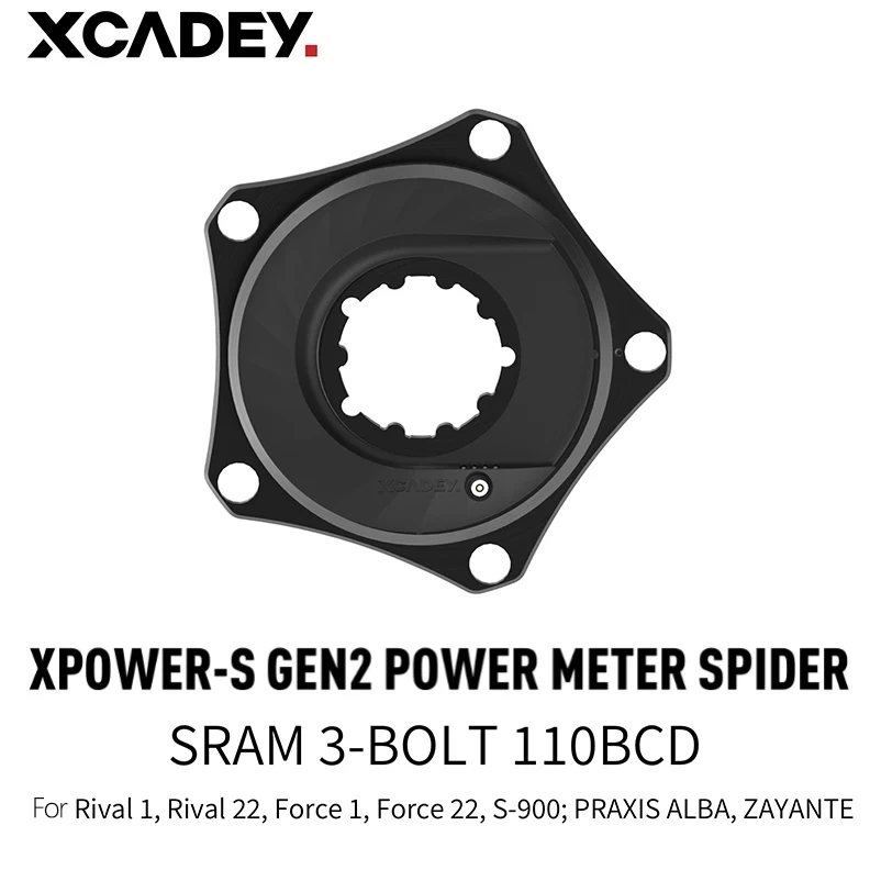 XCADEY Spider GEN2 For Road Bike Mountain Bike For SRAM ROTOR RaceFce Crank Chainring 104BCD 110BCD