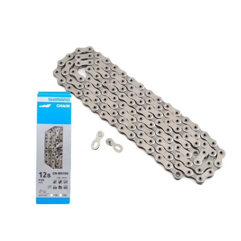 SHIMANO XTR CN-M9100  HG 12Speed 114L/126L HYPERGLIDE+ Chain 12s Bicycle Original Chain Bike Chain