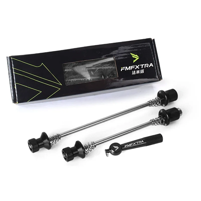 FMFXTRA Bicycle Anti-theft Hub Quick Release Lever High-strength Steel Shaft Lightweight And Portable