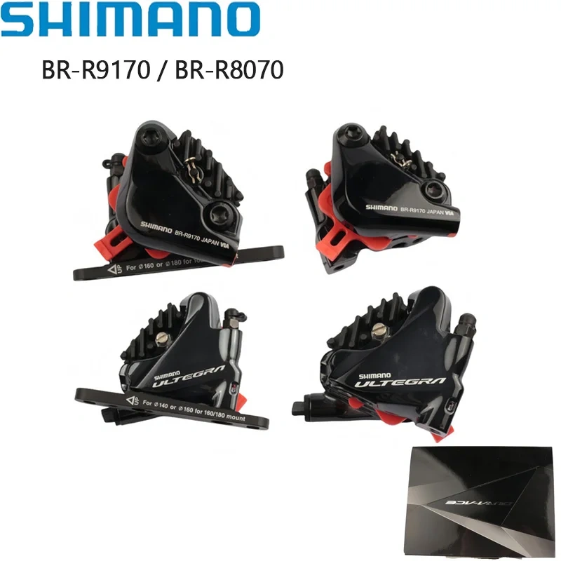 Shimano Ultegra R8070 Caliper Dura ace R9170 Caliper Flat Mount Hydraulic Disc Brake Caliper Road bike Front Rear Brake Boxed
