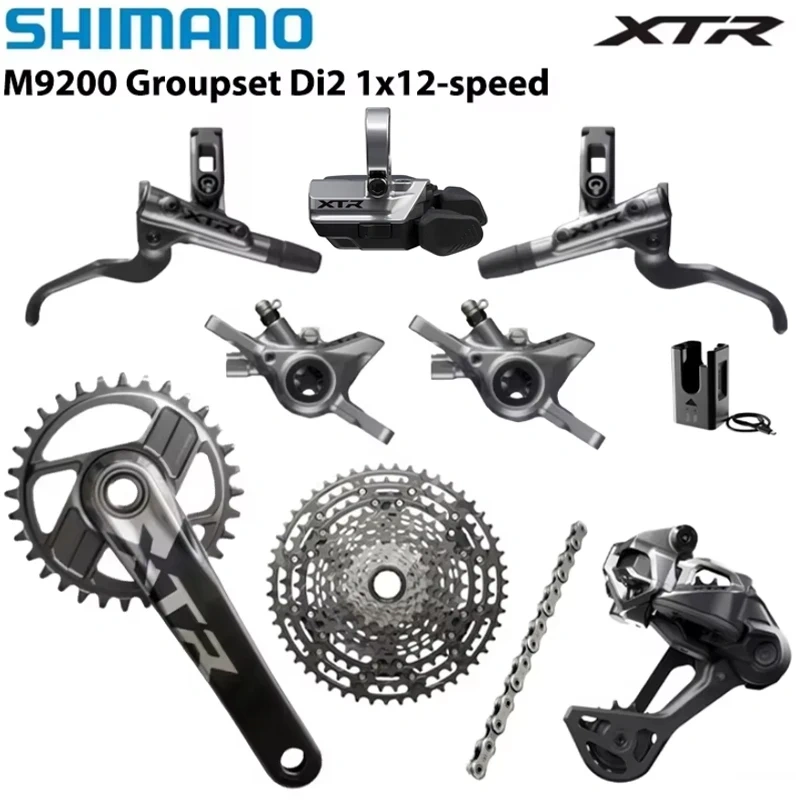 SHIMANO XTR M9200 Groupset DI2 1X12 Speed SW-M9250 I-Spec EV BL BR M9200 For MTB Mountain Bike Original Accessories