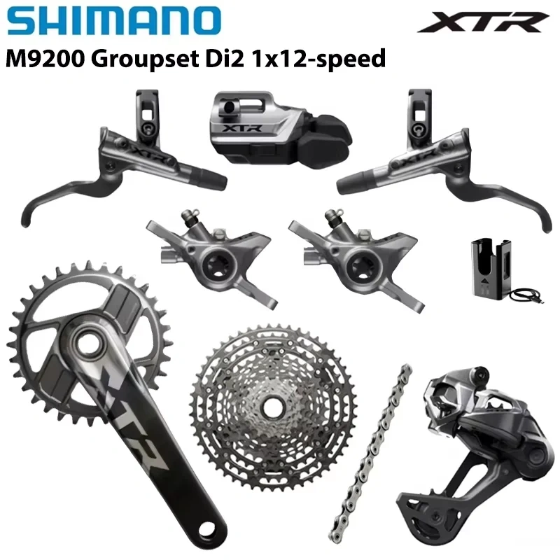SHIMANO XTR M9200 Groupset DI2 1X12 Speed SW-M9250 I-Spec EV BL BR M9200 For MTB Mountain Bike Original Accessories