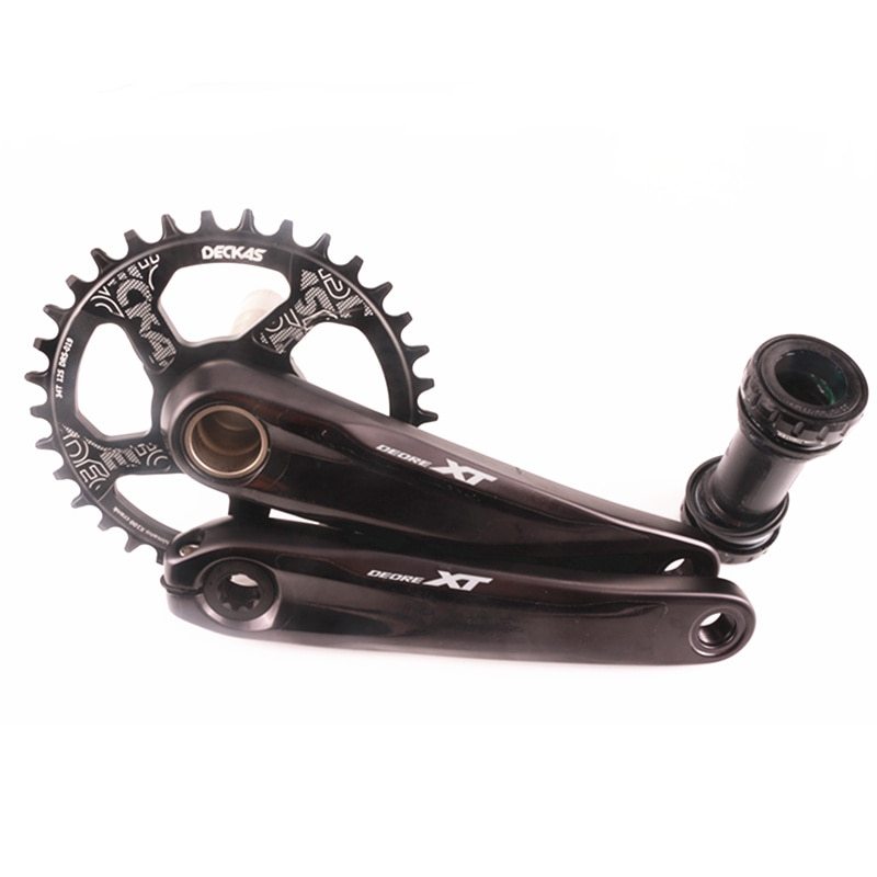 SHIMANO XT M8100 12s MTB Crankset Mountain Bike Bicycle1x12 Speed 170mm175mm Deckas Chainring 32T 34T 36T MT801 Bottom Bracket
