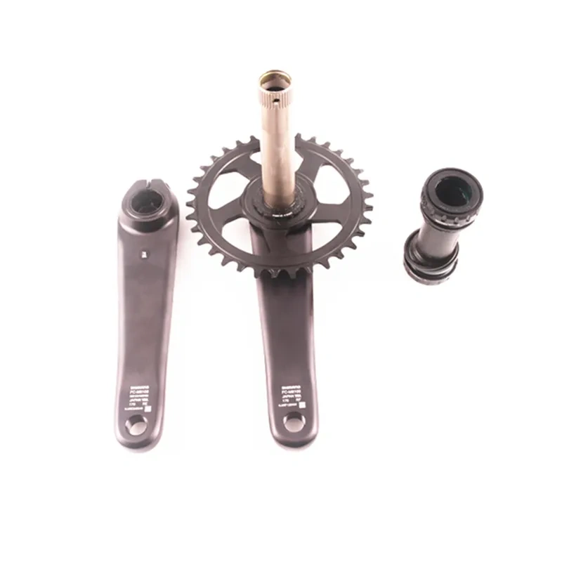 SHIMANO XT M8100 12s MTB Crankset Mountain Bike Bicycle1x12 Speed 170mm175mm Deckas Chainring 32T 34T 36T MT801 Bottom Bracket