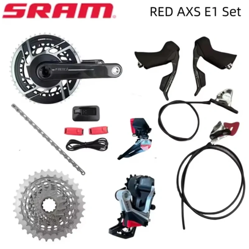 Sram Red eTap AXS 2x12s Groupset Hydraulic Ddisc Brake Road eTap AXS E1 Groupset Crankset Cassette Shift-Brake System