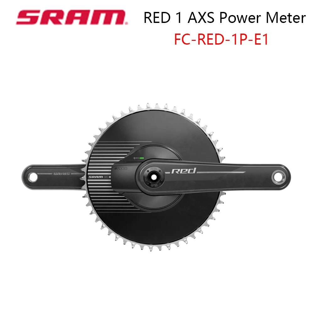SRAM RED 1 AXS Power Meter FC-RED-1P-E1 Direct Mount X-SYNC Chainring Carbon Crankarm 155/165/167.5/170/172.5mm 50T