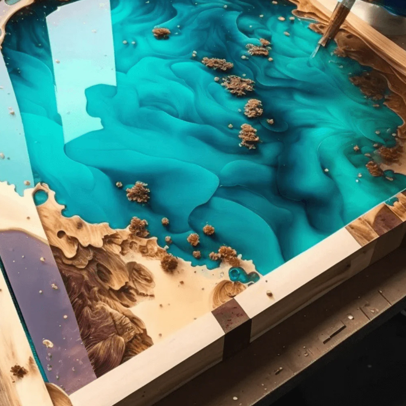 Deep pour Epoxy Resin & Hardener