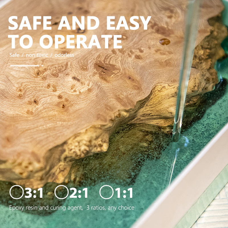 Ultra transparent Epoxy Resin & Hardener
