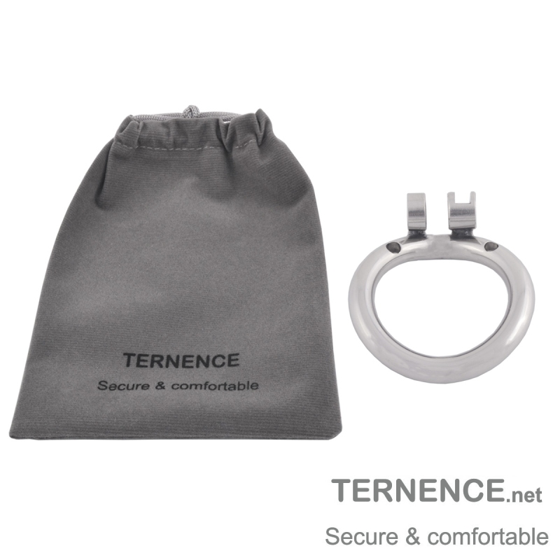 TERNENCE Stainless Chastity Device Ergonomic Design Cock Cage Base Ring Male Spares