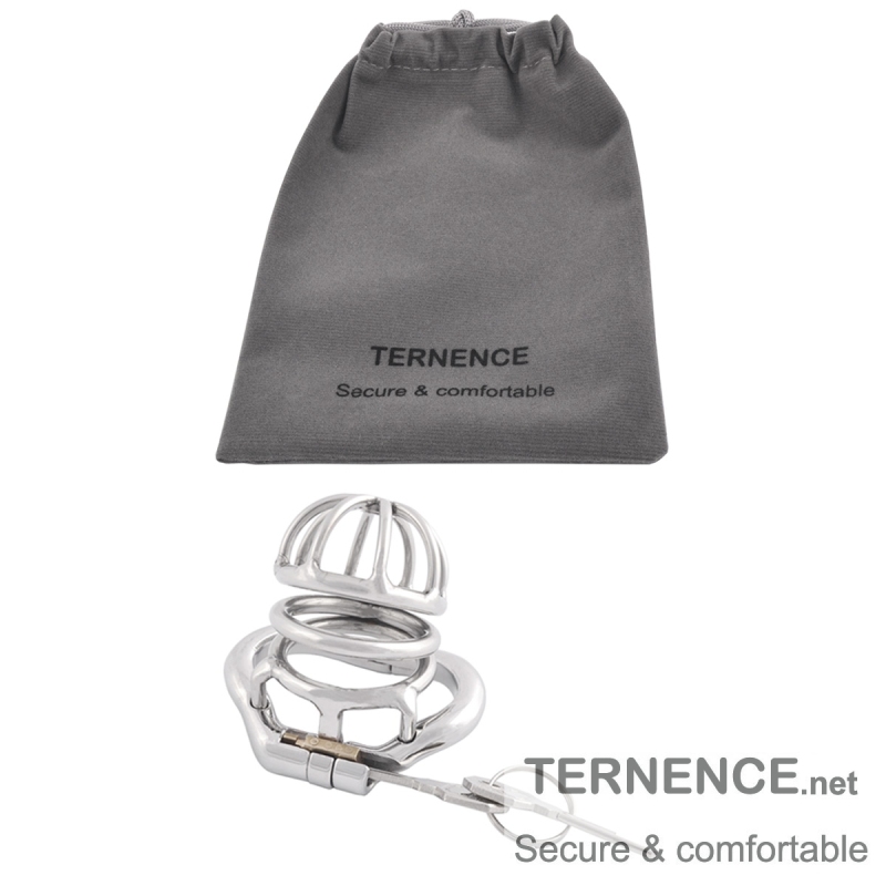 TERNENCE Medical Grade 304 Stainless Steel Ergonomic Design Chastity Device Easy to Wear Male SM Penis Exercise Sex Toys