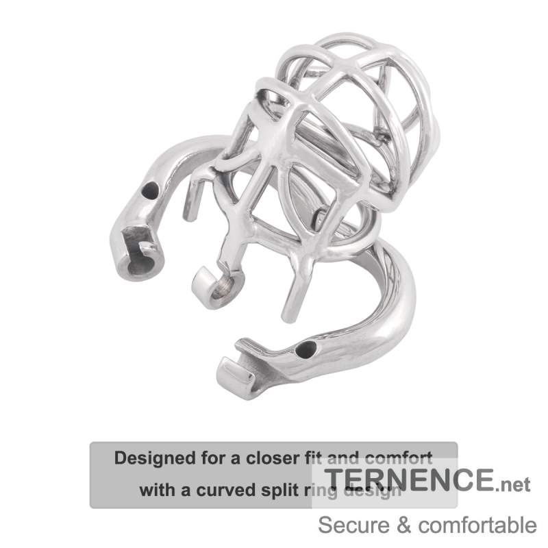 TERNENCE Medical Grade Stainless Steel Chastity Device Ergonomic Design Belt Restraint Men Bondage Fetish