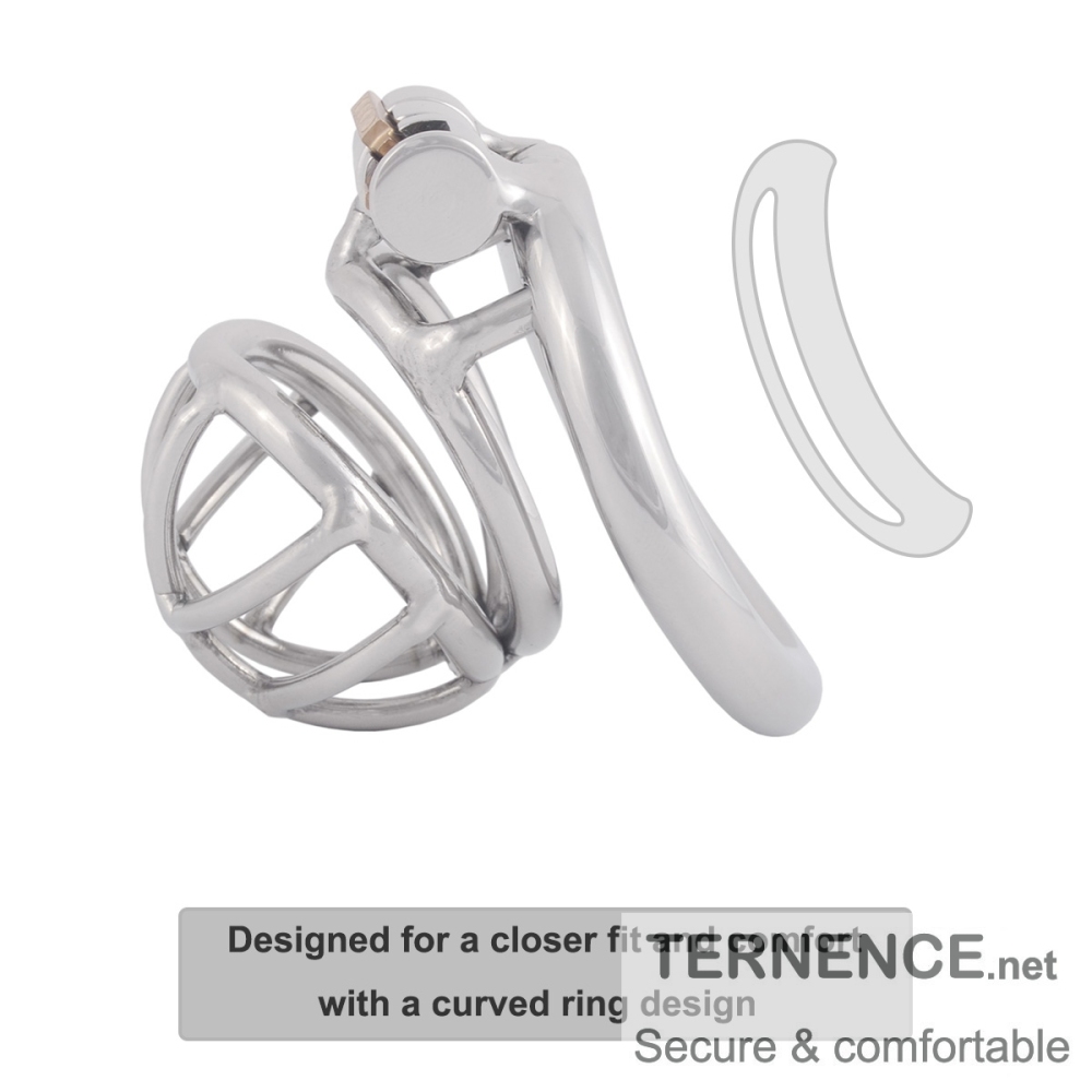 TERNENCE Ergonomic Design Chastity Device Male Virginity Lock Chastity Belt Adult Game Sex Toy