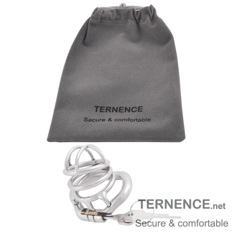 TERNENCE Stainless Steel Male Chastity Device Ergonomic Design Male Adult Game Sex Toy