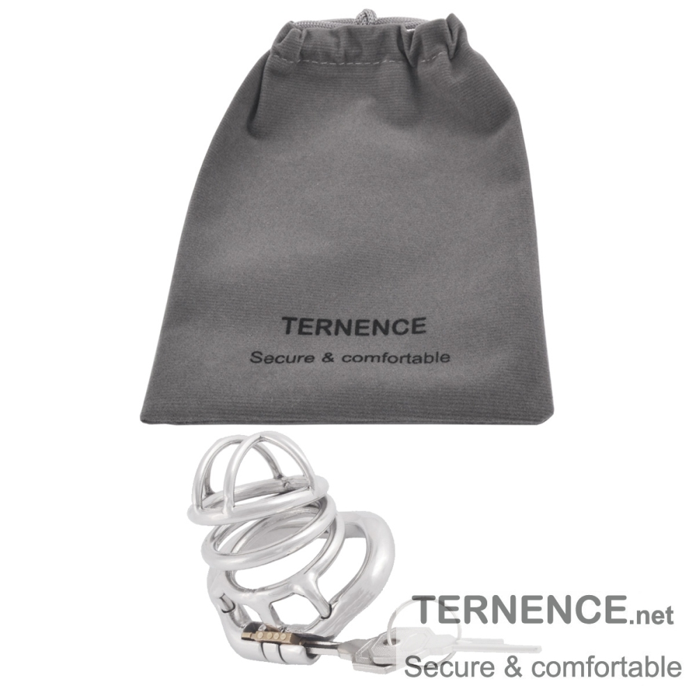 TERNENCE Stainless Steel Male Chastity Device Ergonomic Design Male Adult Game Sex Toy