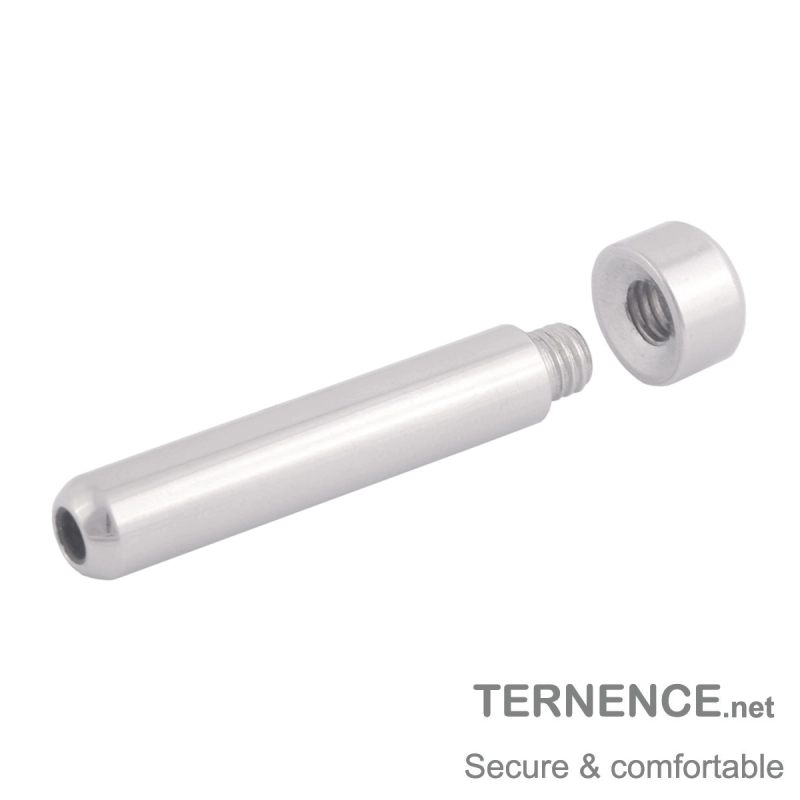 TERNENCE Stainless Steel Male Chastity Device Accessories 8mm tubing (0.5mm Cage Steel Tube)