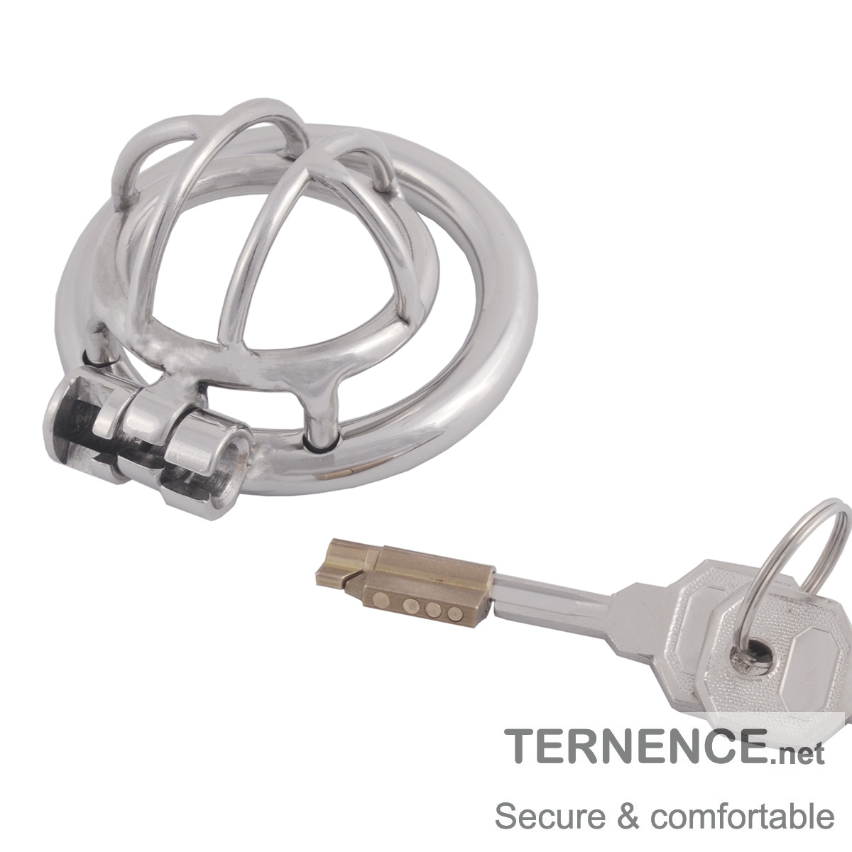 TERNENCE Lock Core Metal Male Chastity Device Stealth Lock Cock Cage Brass Lock Cylinder