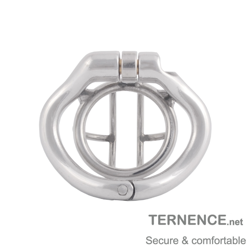 TERNENCE Super Small Stainless Steel Male Chastity Device Ergonomic Design Male Locked Cage Sex Toy