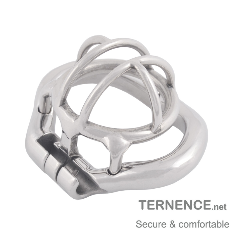 TERNENCE Ergonomic Design Stainless Chastity Device Cock Cage Base Ring Male Spares