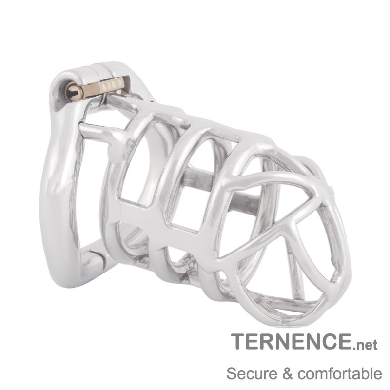TERNENCE Stealth Convenient Lock Chastity Cage Device Ergonomic Design for Male SM Penis Exercise Sex Toys
