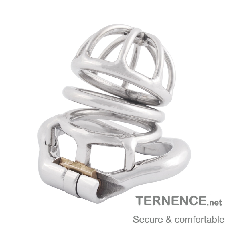 TERNENCE Medical Grade 304 Stainless Steel Ergonomic Design Chastity Device Easy to Wear Male SM Penis Exercise Sex Toys