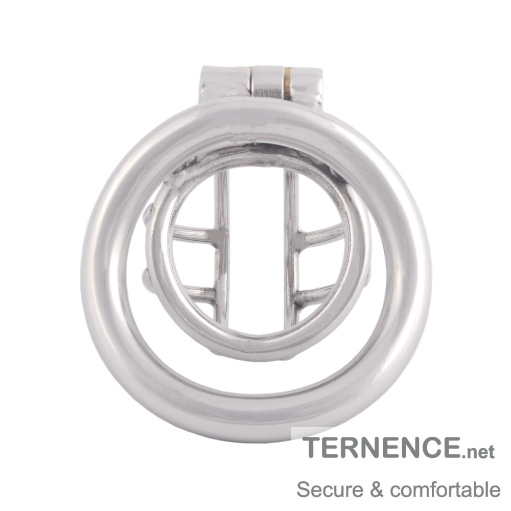 TERNENCE Stainless Steel Small Male Chastity Device Ergonomic Design Cock Cage