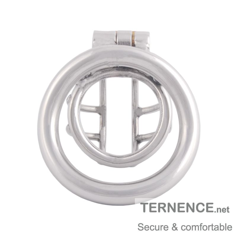 TERNENCE Stainless Steel Small Male Chastity Device Ergonomic Design Cock Cage