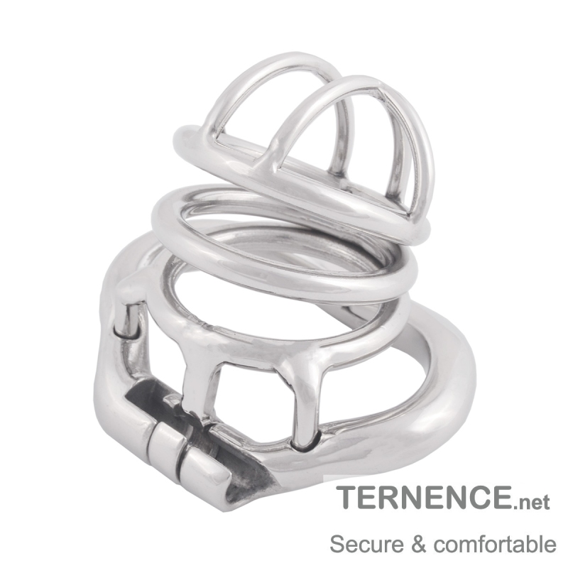 TERNENCE Stainless Steel Male Chastity Device Ergonomic Design Male Adult Game Sex Toy